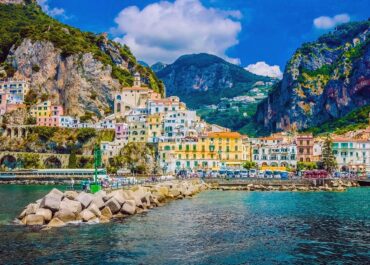 Amalfi Coast by car and by boat